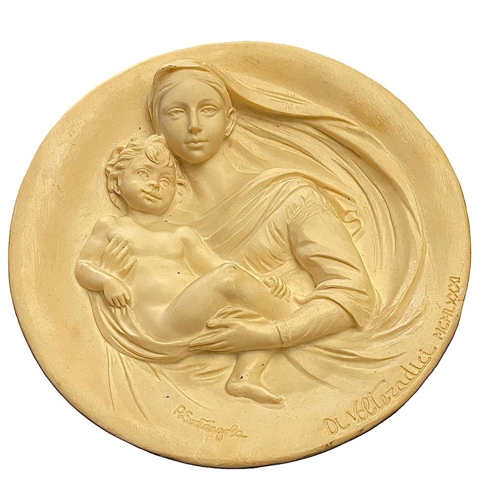 Bradford Exchange Madonna Profetica Collector Plate from Madonna Viventi Series
